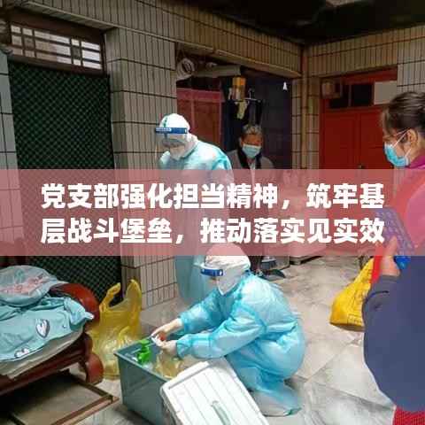 党支部强化担当精神，筑牢基层战斗堡垒，推动落实见实效